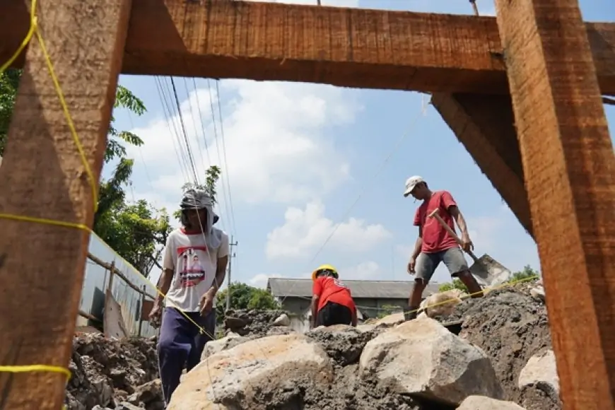 Pembangunan Pasar Ngadiluwih Dimulai, Mas Dhito Usung Konsep Tradisional, Modern dan Berbudaya