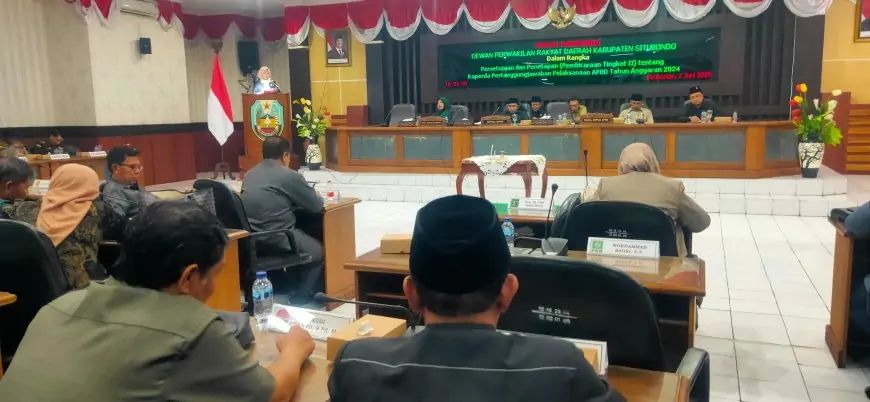 DPRD Situbondo Sahkan Raperda Pertanggungjawaban APBD 2024, Fraksi Soroti Proyeksi Pendapatan yang Jauh dari Realisasi