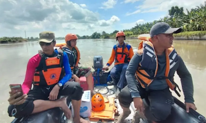 Seorang Bocah Berkebutuhan Khusus  Hilang Tenggelam, Tim SAR Gabungan Lakukan Pencarian