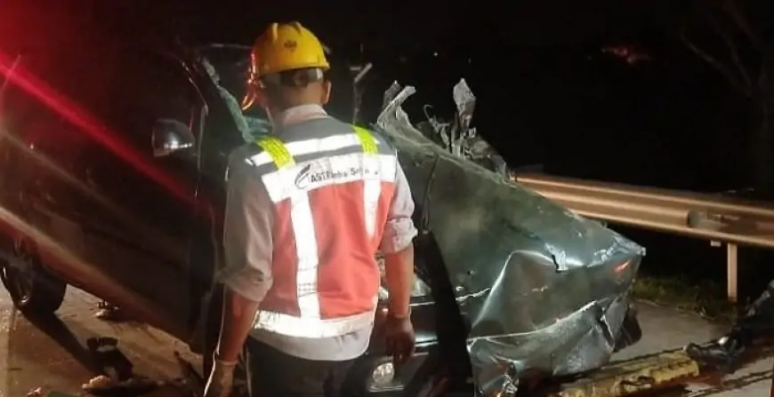 Kecelakaan Maut di Tol Jombang-Mojokerto KM 704, Tiga Orang Tewas