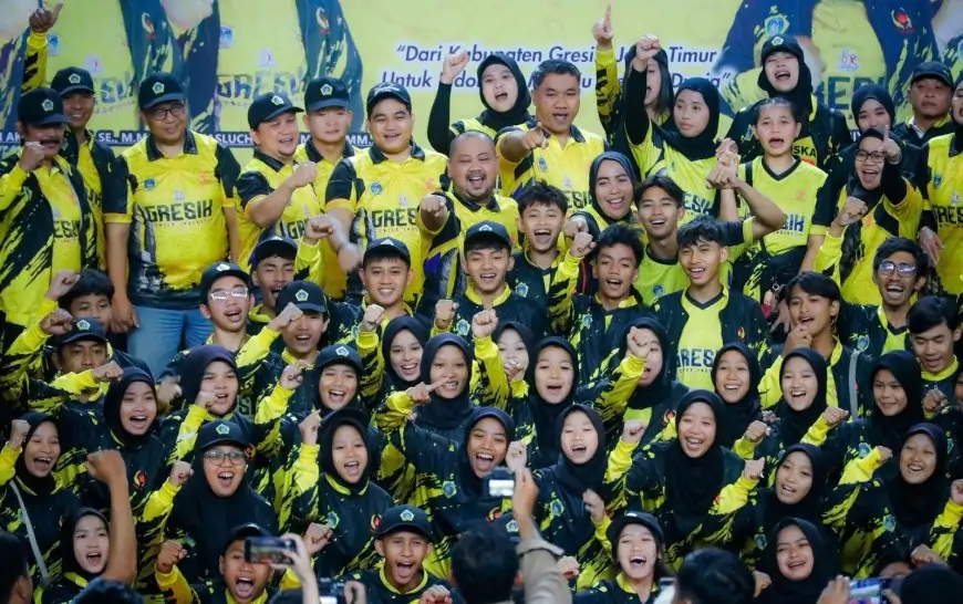 Porprov Jatim IX, Bupati Gresik Target Kontingen Atlet Gresik 5 Besar