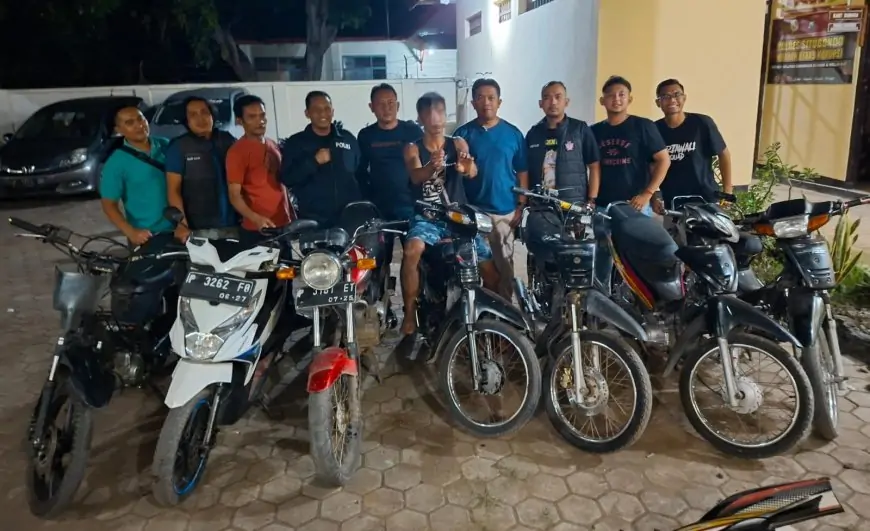 Resmob Polres Situbondo Gulung Pelaku Curanmor, 6 TKP dan Barang Bukti Puluhan Juta Terungkap