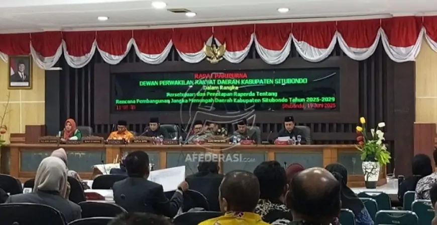 DPRD Situbondo Sahkan RPJMD 2025–2029, Komitmen Naik Kelas dalam Pembangunan