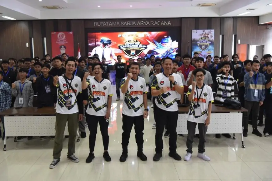 Cara Cerdas Jauhi Narkoba, Polres Gresik Gelar Turnamen Esport Kalangan Remaja