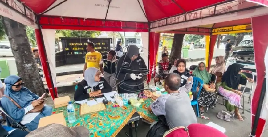 Dekatkan Diri ke Warga, Polres Situbondo Hadirkan Pelayanan Publik Lengkap di Car Free Day