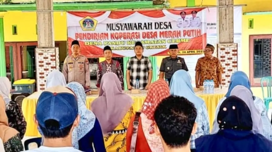 Pemdes Pandu : Koperasi Merah Putih Sebagai Penggerak Kemandirian Ekonomi Desa