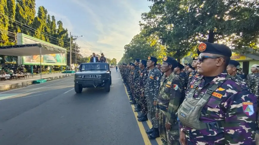 2.000 Kader GP Ansor dan Banser Situbondo Deklarasikan Patriot Ketahanan Pangan, TNI-Polri Siap Kawal