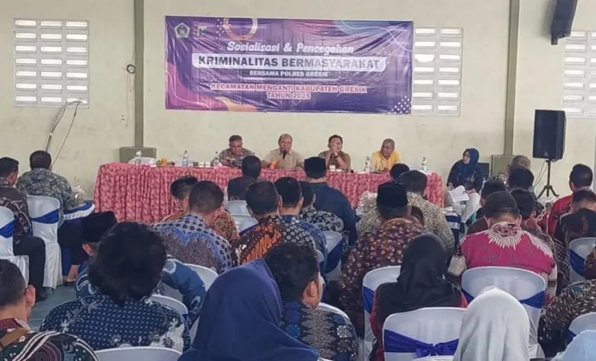 PKDI Menganti Gresik Gelar Sosialisasi Pencegahan Tindak Kriminal dan Korupsi
