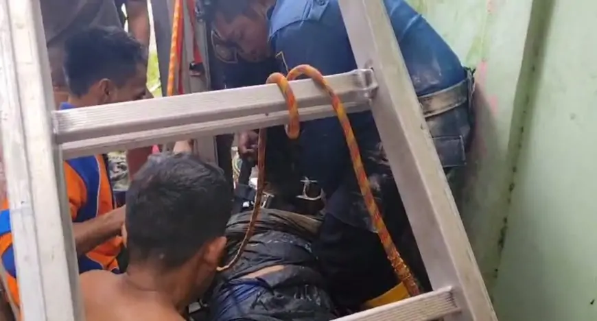 Gegara Pemadaman Listrik Bergilir, Pemuda di Gresik Tercebur Sumur sedalam 35 Meter, Evakuasi Hingga 2 Jam