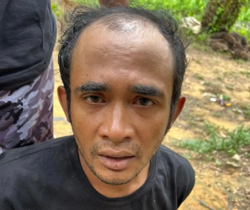 Setahun DPO, Otak Pembunuhan Sadis Agen BRI Link di Gresik diringkus Macan Giri di Hutan Sawit Kalimantan