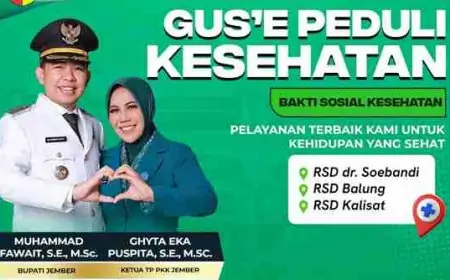 Pemkab Jember Gelar Layanan Medis Gratis, Perkuat Komitmen UHC untuk Semua