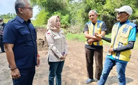 Komisi III DPRD Kota Madiun Sidak Lokasi Pengerukan Tanpa Izin di Sungai Bengawan Madiun