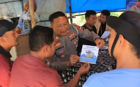 Satlantas Polres Trenggalek Gencarkan Edukasi Sopir Tambang, Tekan Pelanggaran dan Kecelakaan Lalu Lintas