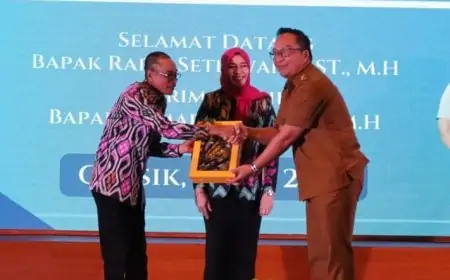 Kepala BPN Gresik Baru, Janji Buat Inovasi dan Pelayanan Terbaik