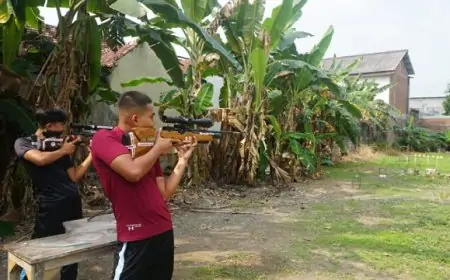 Perbakin Jombang Sabet Dua Medali Perak di Porprov Jatim 2025