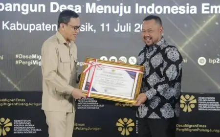Menteri PPMI: Kabupaten Gresik Jadi yang Pertama Launching Migran Center