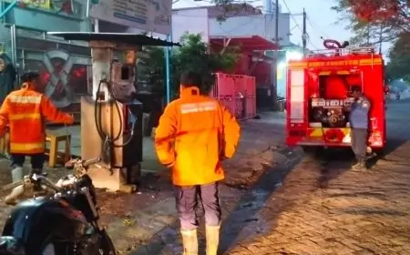 Percikan Api Motor, POM Mini Terbakar