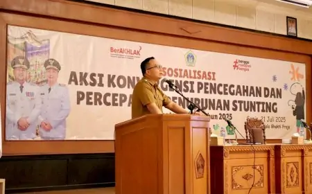 Tren Stunting di Gresik Turun, Pemkab Gresik Target Tahun 2030 Jadi Satu Digit