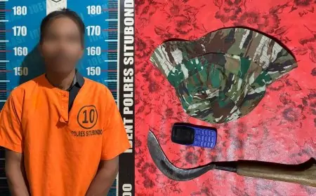 Aniaya Kadus dan Anaknya Pakai Clurit, Warga Jatisari Ditangkap Setelah Tiga Hari Buron