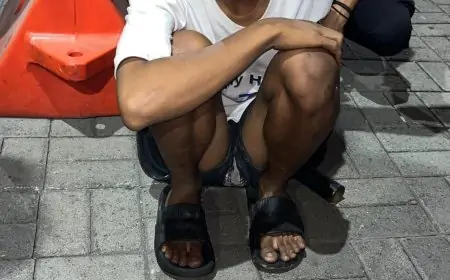 Pelajar asal Surabaya Bawa Narkoba Ditangkap