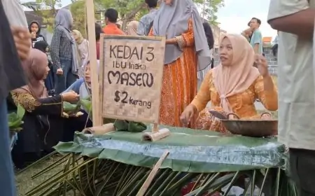 Unik, Belanja Pakai Mata Uang Kulit Kerang di Pasar Segoro Gresik