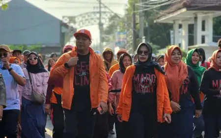 Jalan Sehat Marongghi, Bupati Situbondo Ajak Warga 'Naik Kelas' Bersama