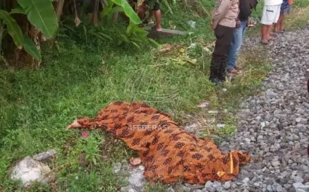 Nenek di Tulungagung Tewas Terserempet KA Malabar Saat Jalan Pagi