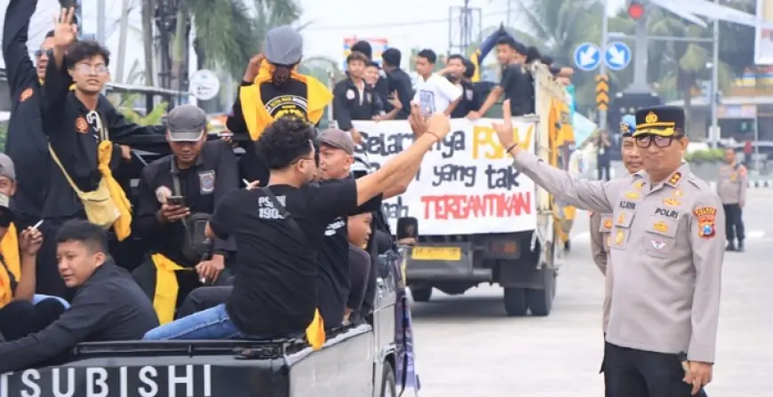 Suran Agung 2025, Polres Madiun Amankan Jalur Rombongan PSHW