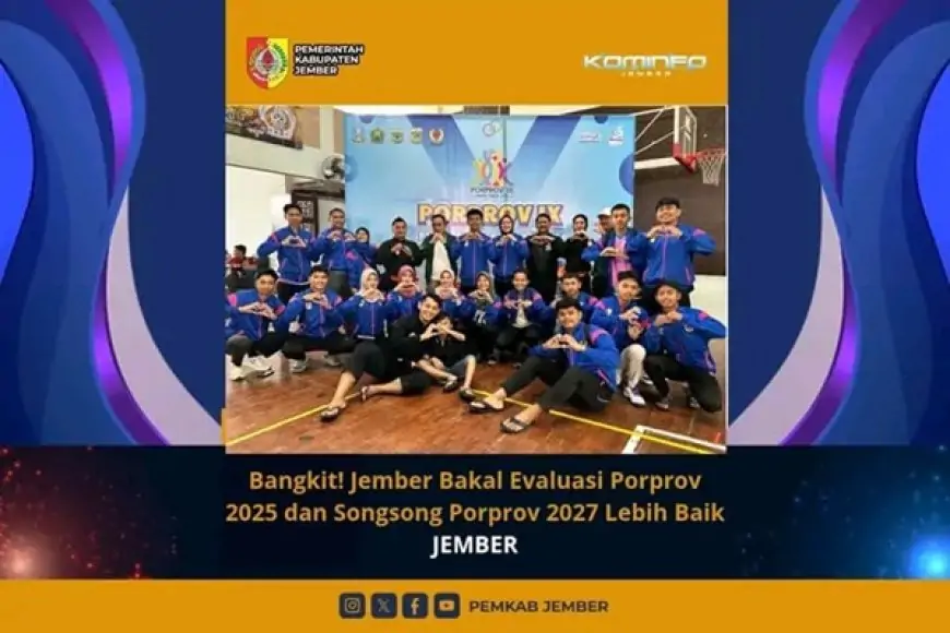 Bangkit! Jember Bakal Evaluasi Porprov 2025 dan Songsong Porprov 2027 Lebih Baik