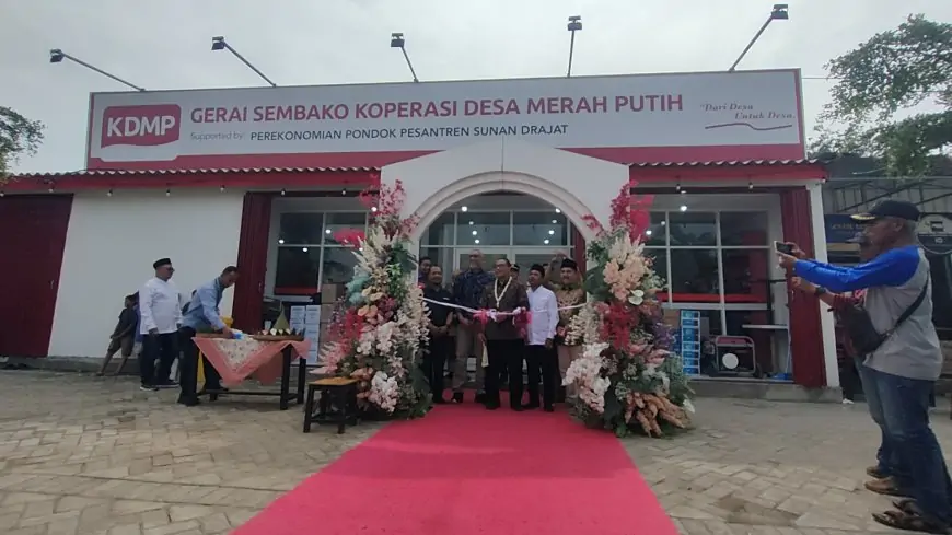 Gerai Sembako Kopdes Merah Putih Dibuka Tepat di Hari Koperasi Nasional