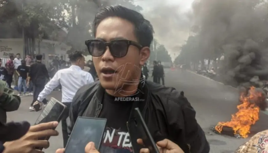 LKHN Gedor Kantor Bupati Tulungagung, Tuntut Realisasi Anggaran Setda