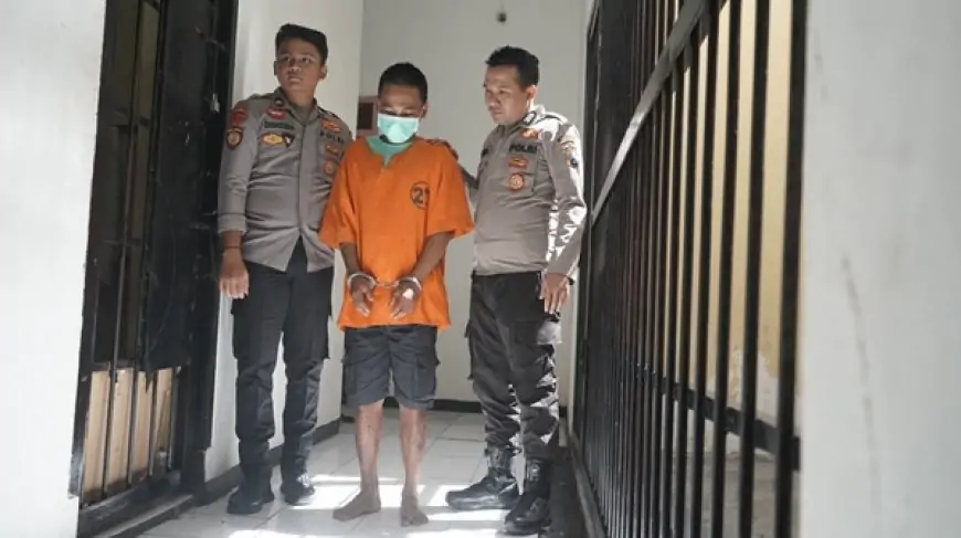 Residivis Curanmor Terjerat Lagi, Pesta Miras di Tongas Berakhir di Balik Jeruji