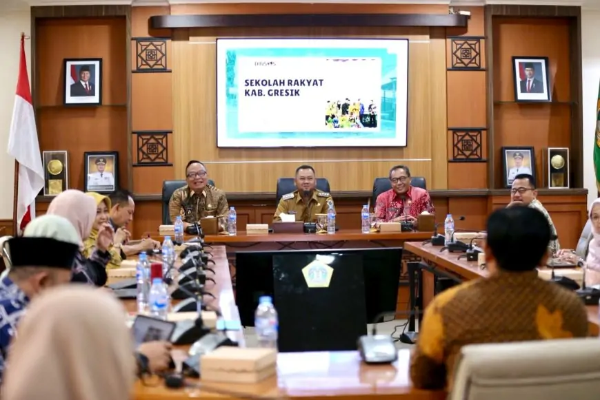 Bupati Gresik Ingin Sekolah Rakyat di Gresik Jadi Model Percontohan Nasional