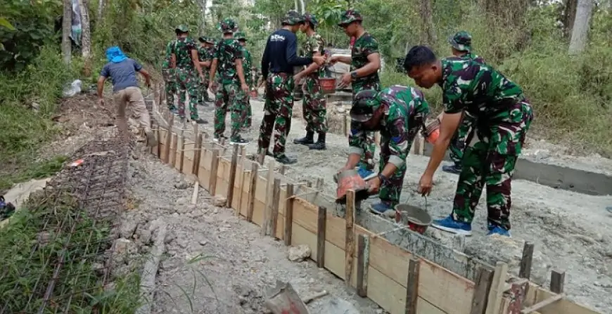 TMMD di Ngusikan: Jalan Terbuka, Hati Terhubung