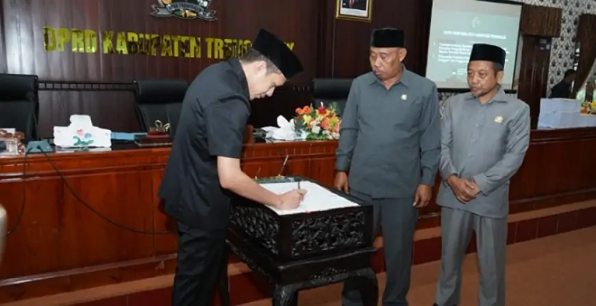 DPRD Trenggalek Sahkan Perubahan SOTK, Pemerintahan Daerah Siap Lebih Efisien