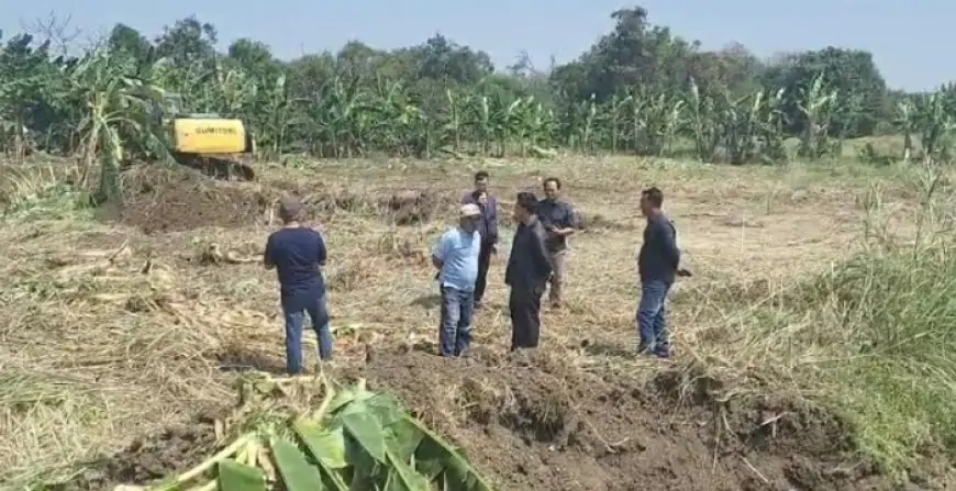 Tanggul Sungai Bengawan Solo Rusak, Ketua DPRD Gresik Geram, Stop Aktifitas Galian C Ilegal
