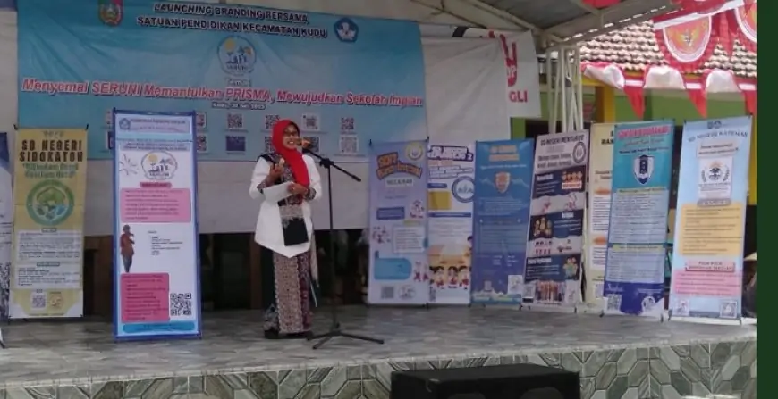 14 SD di Kecamatan Kudu Luncurkan Branding Sekolah, Tegaskan Identitas dan Kolaborasi Pendidikan
