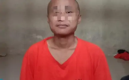 Terekam CCTV, Maling Ponsel di Masjid Jami' Gresik Ditangkap Polisi