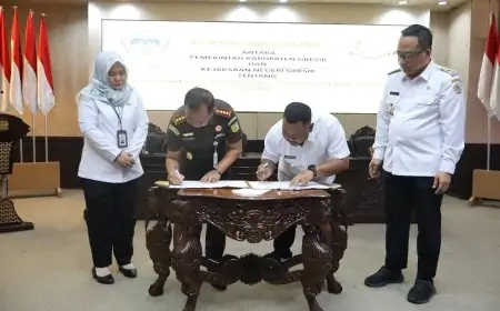 Gandeng Kejari Gresik, Pemkab Gresik Sepakat Perkuat Penanganan Perdata dan TUN