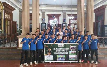 Bupati Bondowoso Lepas Tim Persibo U-16 ke Liga Nasional