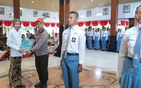 Buka Pelatihan Paskibraka, Wabup Trenggalek: Jadilah Teladan bagi Generasi Muda