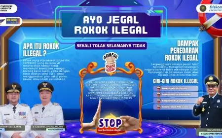 Optimalkan PAD Cukai Rokok, Pemkab Gresik Ajak Warga Jegal Peredaran Rokok Ilegal