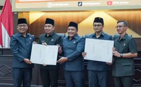 PAPBD 2025 Disahkan, DPRD Jember dan Bupati Fawait Sepakat Pacu Pembangunan