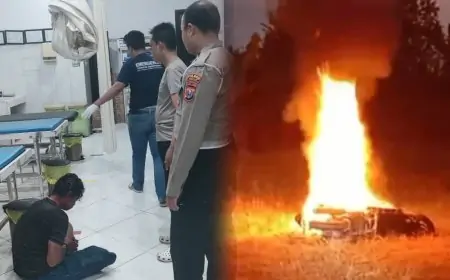 Hendak Kabur Motor Mogok, Maling Motor Terkapar Dihajar Massa