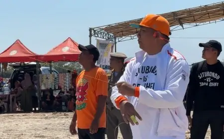 Ratusan Peserta Meriahkan Lomba Layangan Bupati Cup 2025, Situbondo Menuju Pusat Pelayangan Nasional