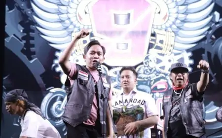 Royal Rider Rayakan 9 Tahun Persaudaraan di Kota Jember