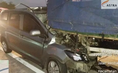 Kecelakaan Maut di Tol Jombang-Mojokerto: 3 Tewas, Diduga Pengemudi Mengantuk