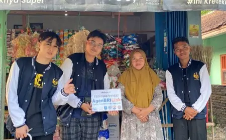 Mahasiswa Unitomo Kenalkan Pembayaran Digital UMKM Temenggungan