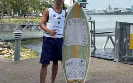 Aldo Syahputra Atlet Sky Air Asal Gresik Sabet 2 Medali Emas di IWWF Malaysia