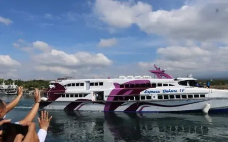 Dongkrak Pariwisata Kapal Cepat Banyuwangi–Denpasar Resmi Beroperasi, Perjalanan Hanya 2,5 Jam